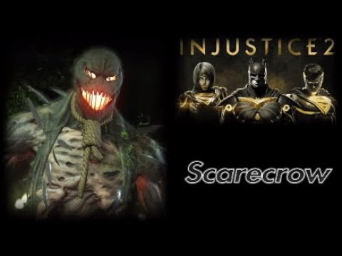 Injustice 2: Legendary Edition 🦹 - Scarecrow 😱 Dr. Jonathan Crane [Traumatize Combos] スケアクロウ コンボ #DC