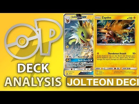 Zapdos Jolteon Team Up Deck Analysis and Battles! (Pokemon TCG)