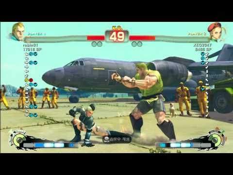 SSF4 Rank Match  robin01 (AB)  vs  XEO2047 (CA)