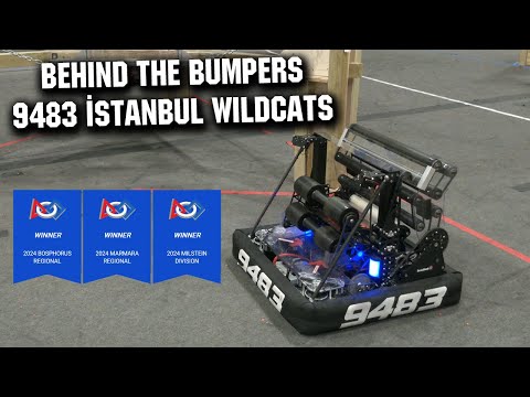 9483 İstanbul Wildcats | Behind the Bumpers | FRC CRESCENDO Robot