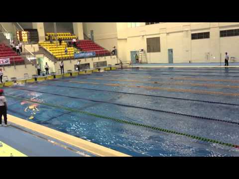 2015 Finswimming ajia championships woman 100m BF Final