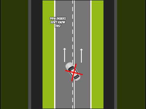 Road MARKINGS Explained | Learn Traffic Lane Lines Easily 🚦 #automobile
