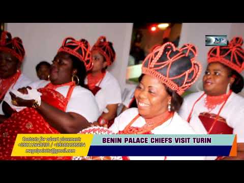 Benin Community and Edo's in Torino hosted high Chiefs from Benin kingdom.  Oba gha tor kpere isee