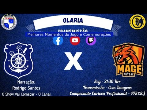 Melhores Momentos Olaria x Magé   Campeonato Carioca Profissional   FFSERJ