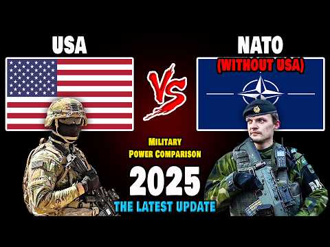 USA vs The Rest Of NATO Military Power Comparison 2025 | NATO vs USA Military Power 2025
