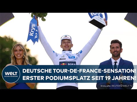 TOUR DE FRANCE: Deutsche Sensation – Lipowitz fährt auf Rang drei! Pogacar holt den Gesamtsieg