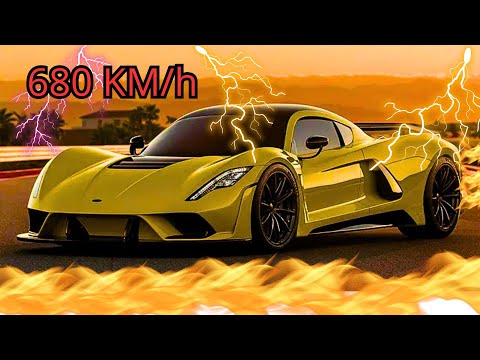 Os 10 Carros Mais Rápidos do Mundo Em 2025!!
