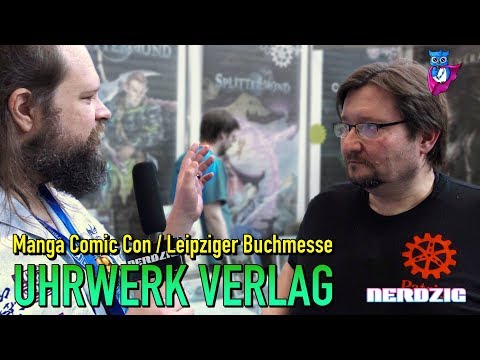 Rollenspiele aus jedem Bereich - Interview mit dem Uhrwerk Verlag auf der Manga Comic Con 2019
