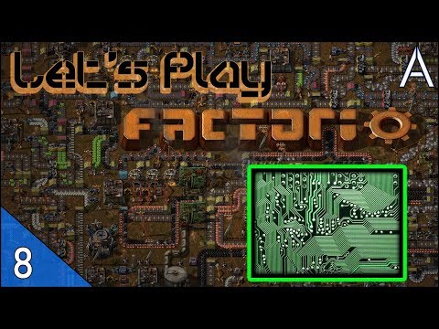 Factorio Let's Play (Ep 8): ELECTRONIC CIRCUITS AUTOMATION [0.16 Gameplay Series]