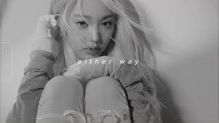 Download lagu ive - either way (sped up reverb) mp3 Download lagu ive - either way (sped up reverb) mp3