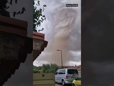 🚨 Un TORNADO arrasa un pueblo en Francia: 39 heridos y 300 casas destruidas 🌪️