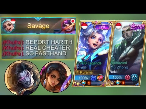 HARITH JUNGLER CAN MAKE YOU EASLY SAVAGE | DESTROY 2 HERO COUNTER | HARITH TOP 1 GLOBAL BEST BUILD