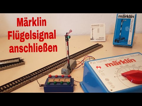 Märklin H0 Flügelsignal anschließen