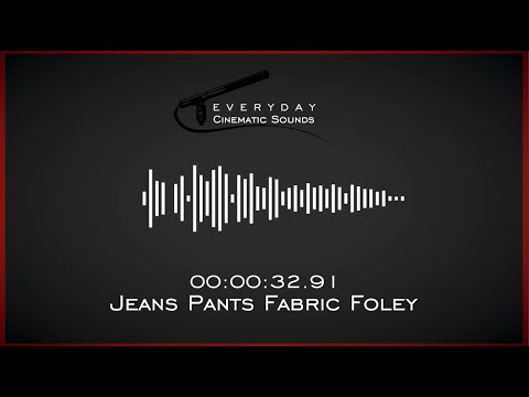 Jeans Pants Fabric Foley | HQ Sound Effects