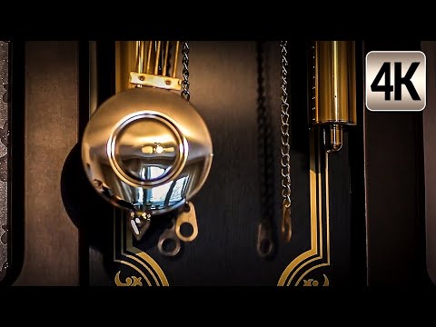 Old Pendulum Sound / Grandfather Clock (8 hours NO ADS DURING VIDEO) - Old Fashion Ticking