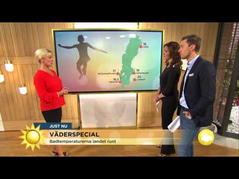 Supertyfon med vindbyar på 350km/h på väg mot land - Nyhetsmorgon (TV4)
