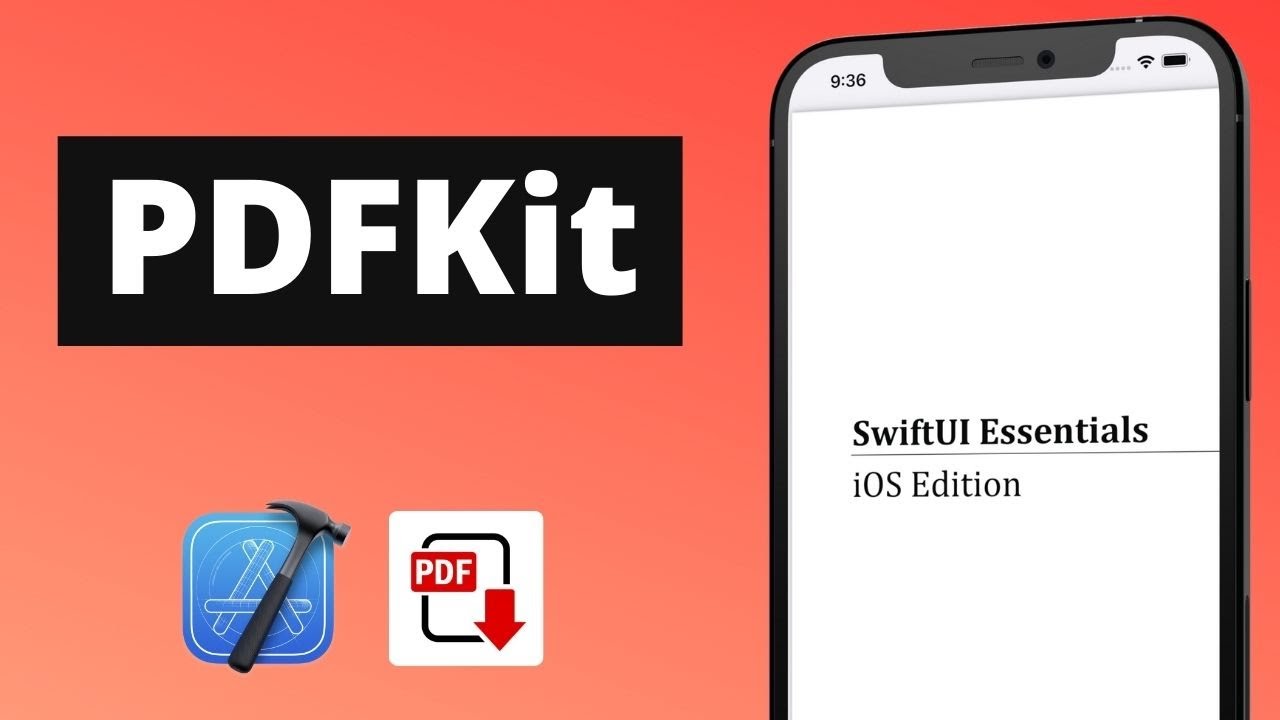 Swift: PDFKit Introduction (2021, Xcode, iOS) - Swift for Beginners