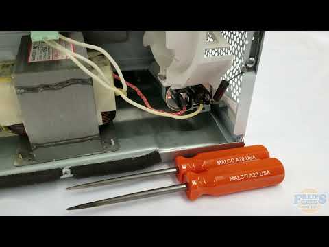 How to safely discharge a microwave capacitor