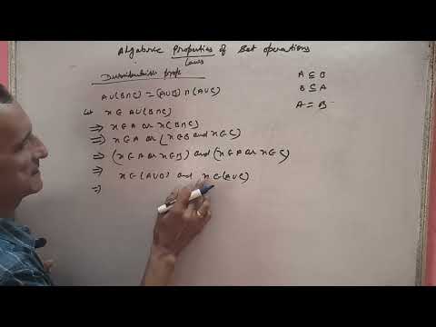 Class 9 Advanced Maths Chapter 2: Laws of Set Operations & Proofs