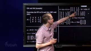 Geometric and algebraic multiplicity - example