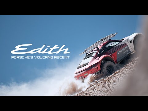 afbeelding Edith: Porsche's Volcano Ascent