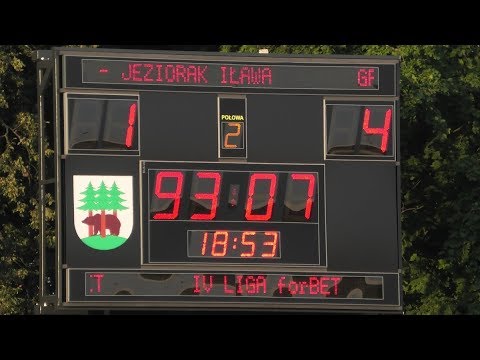 Granica Kętrzyn - Jeziorak Iława 1:4 (0:0) - gole z meczu 4 kolejki forBET IV ligi, 14.08.2019