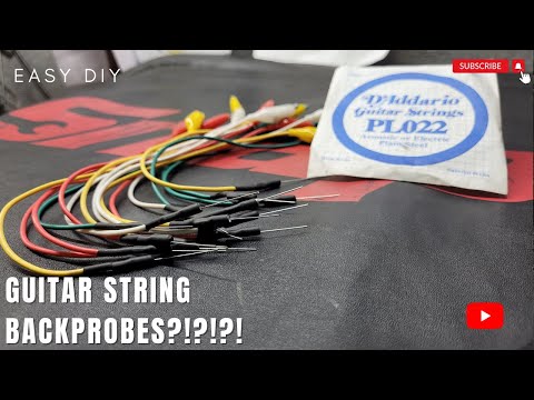 How to make the best DIY back probes in 2 minutes.