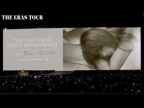Taylor Swift - "The Bolter" Full Announcement (Live at The Eras Tour)