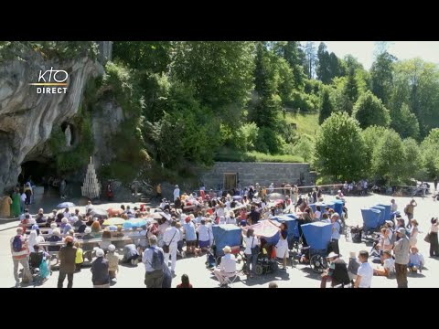 Chapelet du 28 mai 2022 à Lourdes