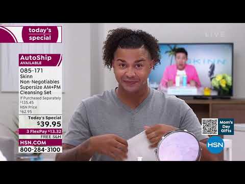 Skinn NonNegotiables Supersize AM + PM Reinigungsset