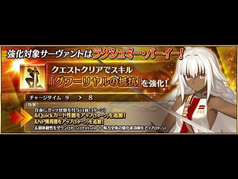 [FGO] Lakshmibai Skill Upgrade -Triple Skadi 3T 5CEs Looping Demonstration