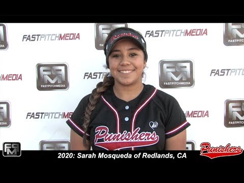 2020 Sarah Mosqueda Pitcher Softball Skills Video - Artesia Punishers Leyvas