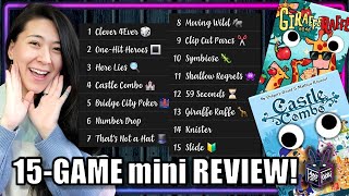 15 Cute New Games!! 🥹 | April Board Game Plays ✅