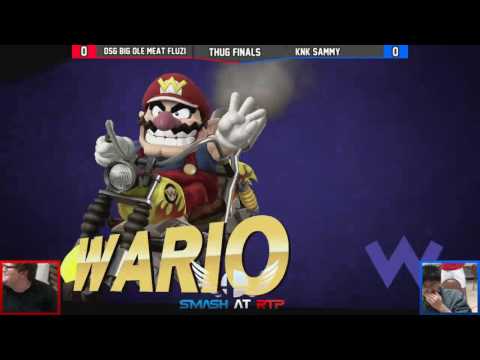 THUG FINALS DSG | Fluzi (Wario) vs KnK | Lee (Yoshi) RTP 2-20-17