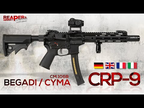 [Review] Begadi CRP-9 GEN.5 S-AEG (Cyma CM.106B) 6mm BB Airsoft