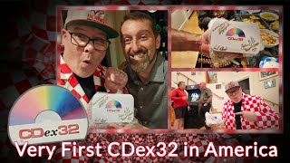 First Look: The Very First CDex32 in the USA! Amiga CD32 Power