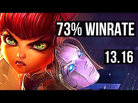 ANNIE vs ORI (MID) | 73% winrate, 16/2/6, 6 solo kills, Legendary | KR Diamond | 13.16