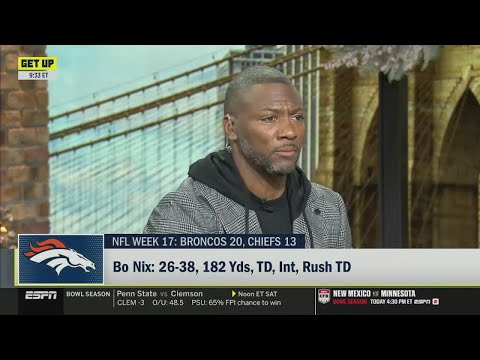 GET UP | "NFL owe Nix an apology" - Ryan Clark on Bo Nix help Broncos move closer to AFC West title