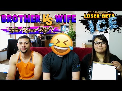 Who knows me better? (Wife Vs Brother) Very Funny🤣🔥