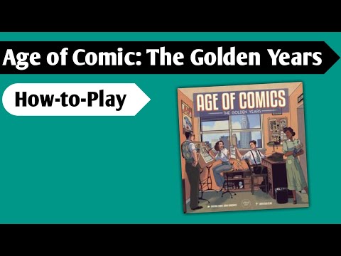 Age of Comics The Golden Years How to Play
