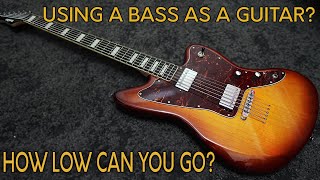 Video thumbnail for SubZero Rogue VI 30" SCALE BARITONE GUITAR - Unboxing and First Impressions by Keyan Houshmand Live