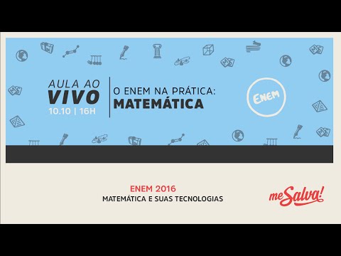 [AO VIVO] Me Salva! 10/10 - 16h - O ENEM na prática: Matemática