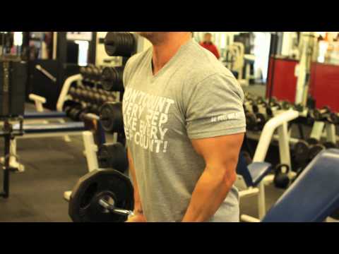 Close Grip EZ-Bar Curl - Rob Riches