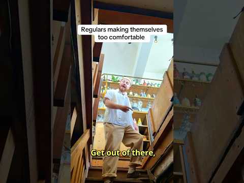 GET OUT OF THE CELLAR #bartender #comedy #hospitality #service #work