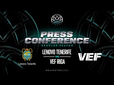Lenovo Tenerife v VEF Riga - Press Conference | Basketball Champions League 2023-24