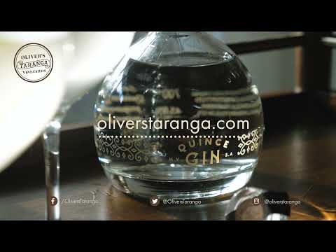 Quince Gin Fizz Cocktail