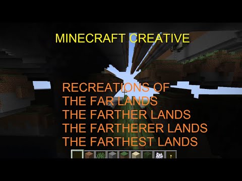 EPIC Minecraft Creations - Travel to the Far Lands!
