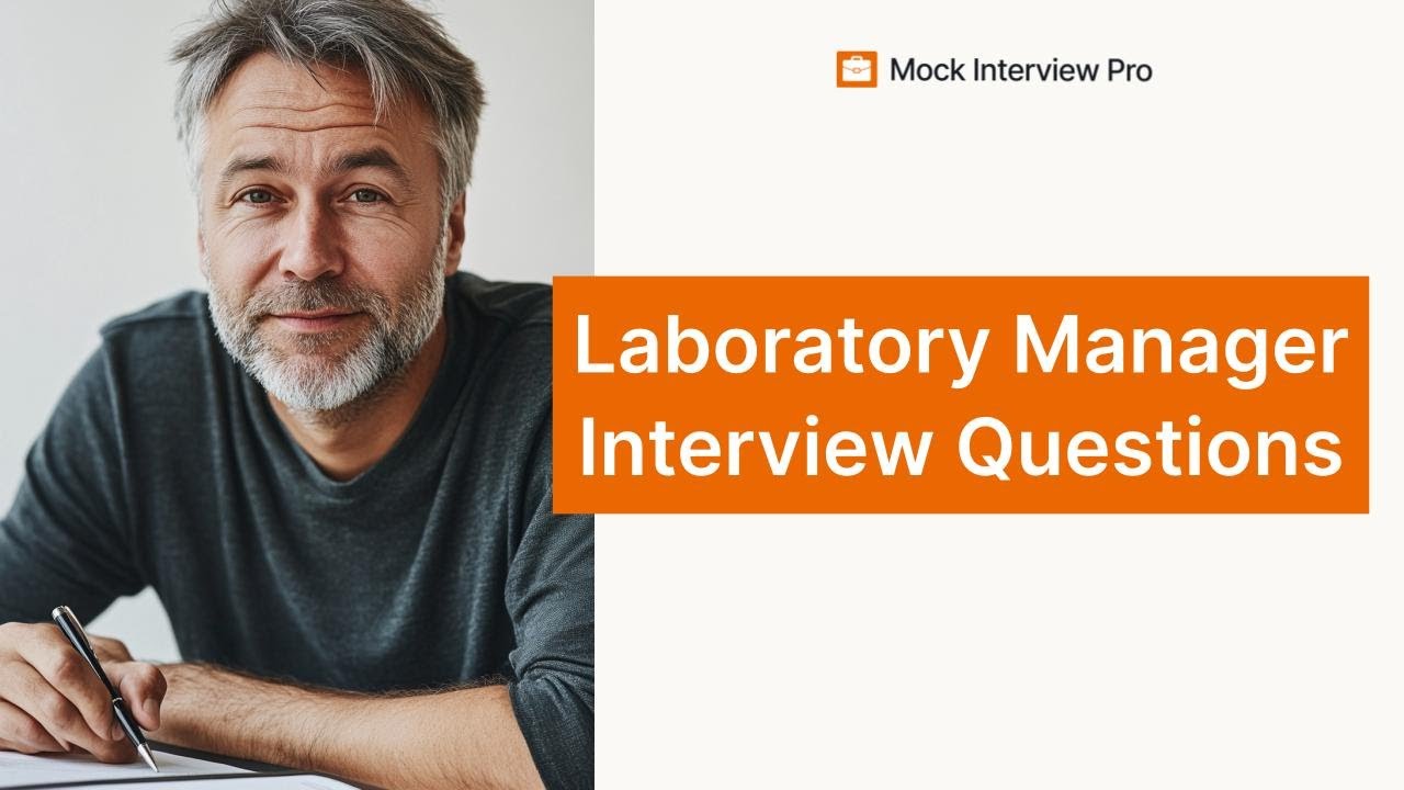 Laboratory Manager Interview Questions and Answers