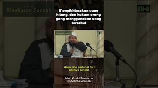 Download lagu Uang hilang & uang nemu di jalan, ini hukumnya! mp3