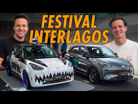 EX2 DE DRIFT E EM VERSÃO ESPORTIVA! As criações da Geely e de Ricardinho ACF no Festival Interlagos